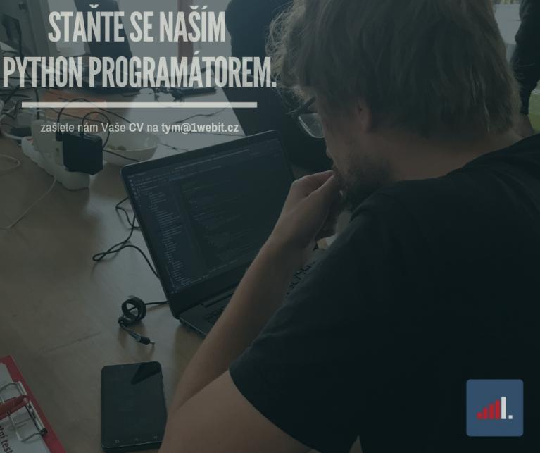 Python programátor do přátelského týmu 1. Web IT - Praha/Brno