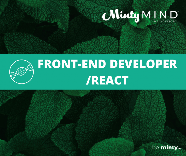 FRONT-END DEVELOPER / REACT, TypeScript