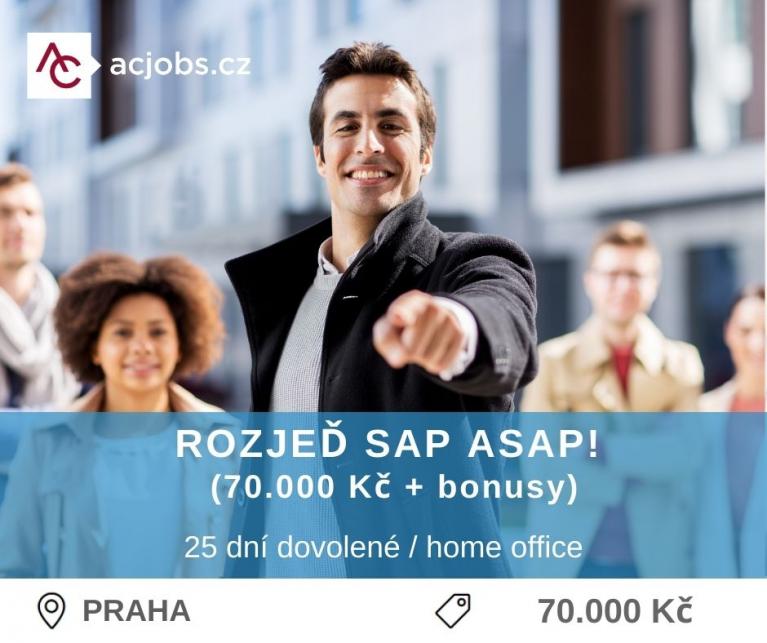 ROZJEĎ SAP ASAP! (AŽ 70 000 KČ/MĚS)