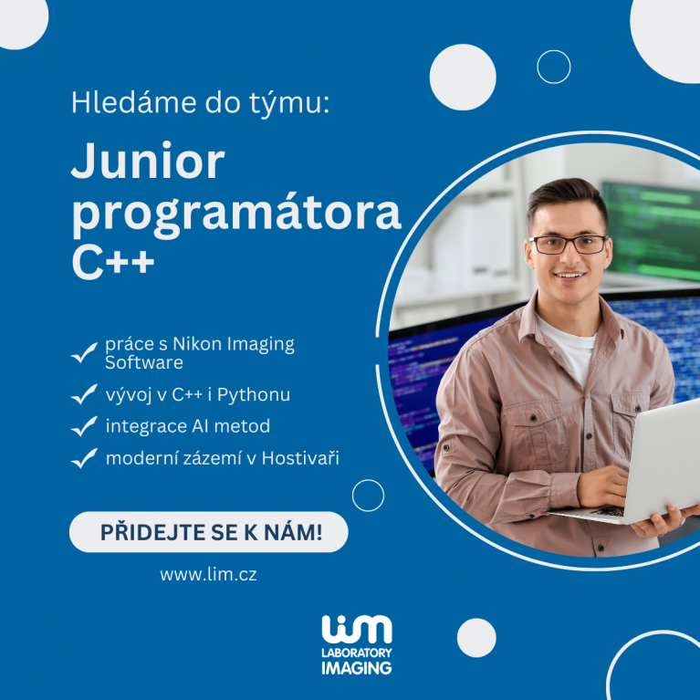 JUNIOR PROGRAMÁTOR C++ pro Nikon Imaging Software