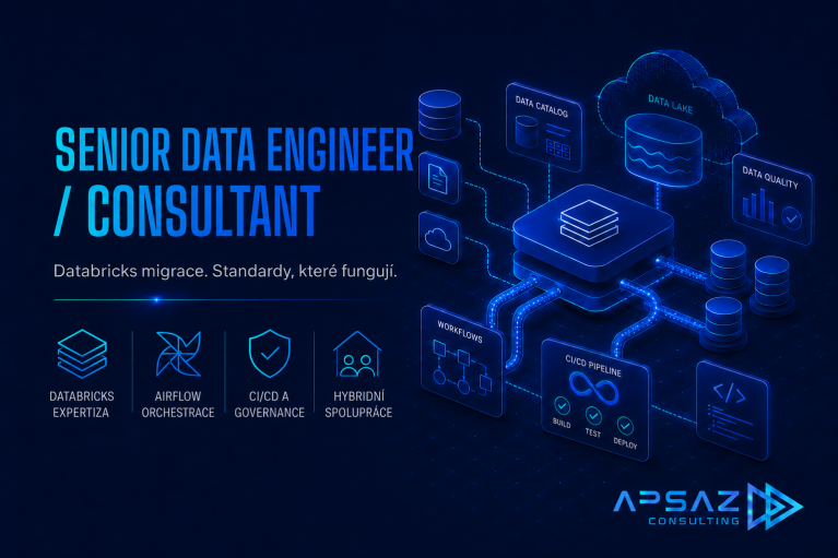 Senior Data Engineer / Consultant | Projekt na min. 1 rok | až 210.000Kč/měsíc
