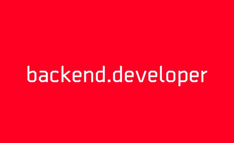 Back-end developer