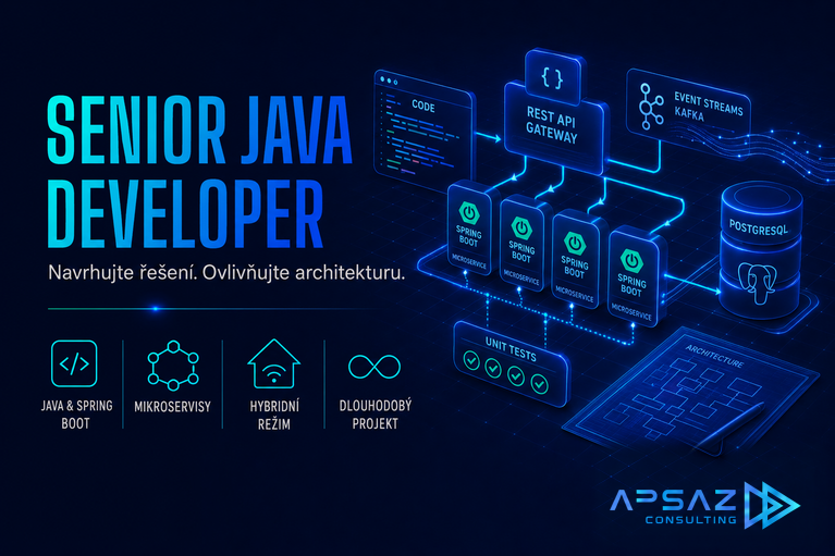 Senior Java Developer - Dlouhodobá spolupráce