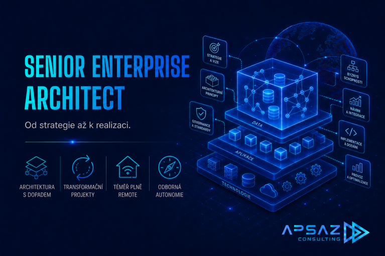 Senior Enterprise Architect | Od strategie až k realizaci | Téměř plně remote