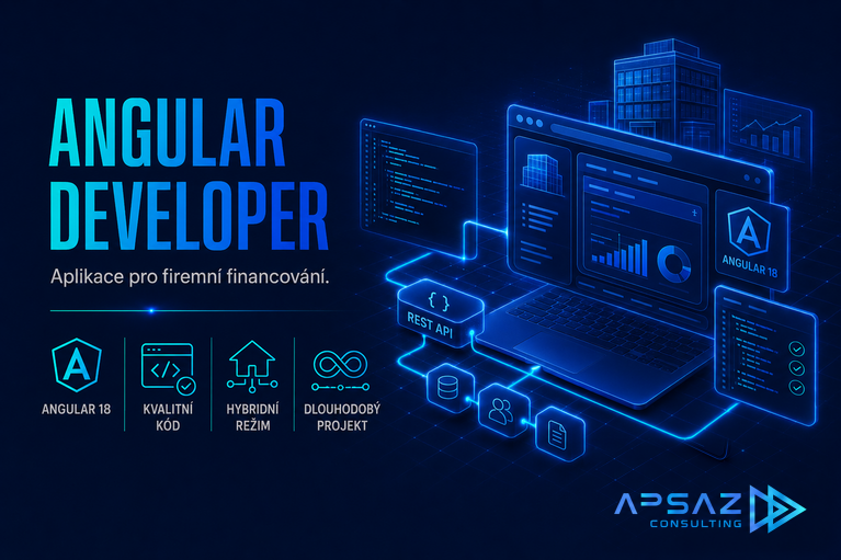 Angular Developer | Aplikaci pro firemní financování | Dlouhodobá spolupráce