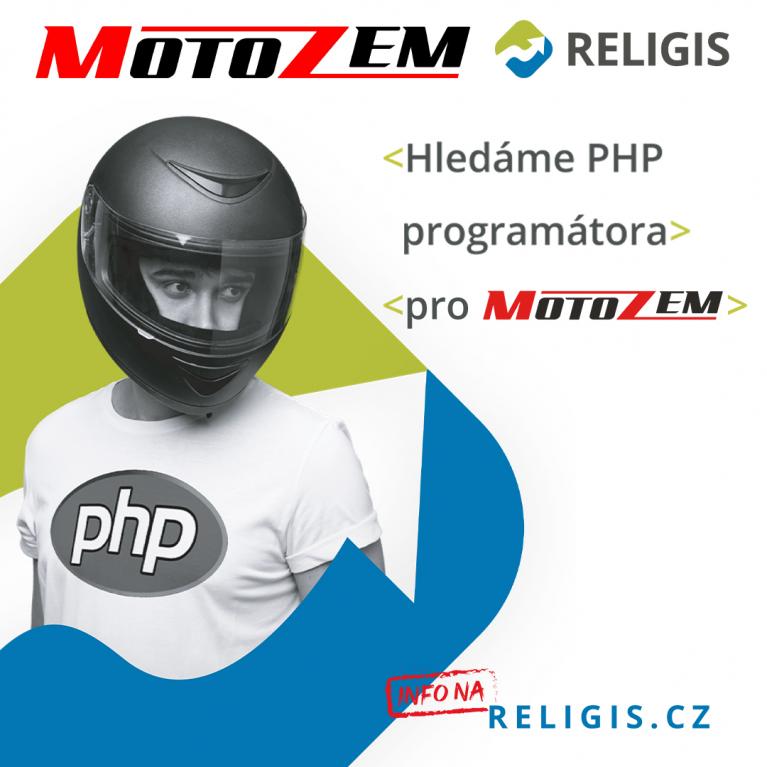 PHP programátor/ka pro MOTOZEM.cz